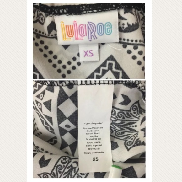 LuLaRoe XS Open Front Long Cardigan Top Sleeveless - Picture 8 of 8
